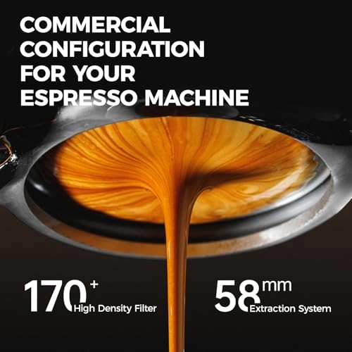 20Bar Espresso Machine - 1.3L Double Boilers One-Touch