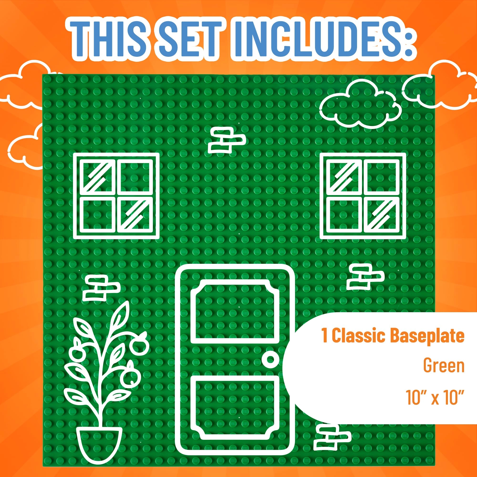 Classic Baseplate - 1 pcs