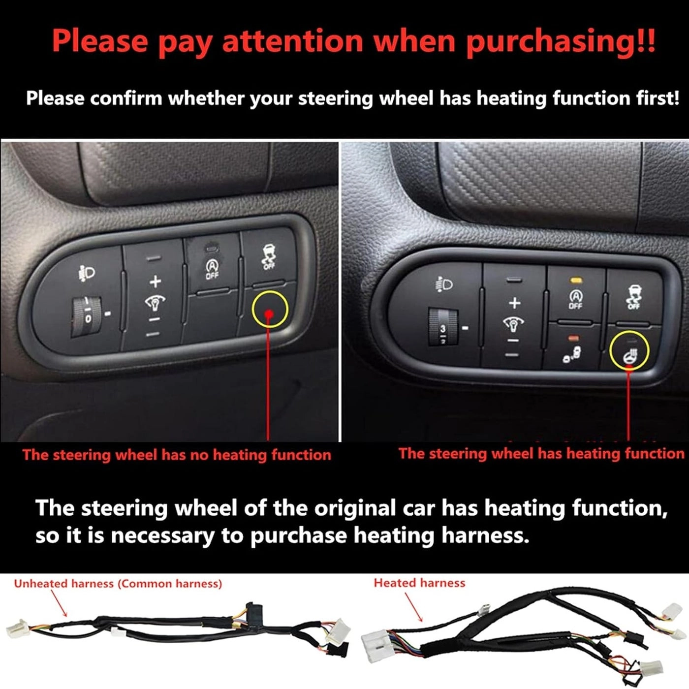 Steering Wheel Control Switch - Kia Cerato K3 2016 to 2017