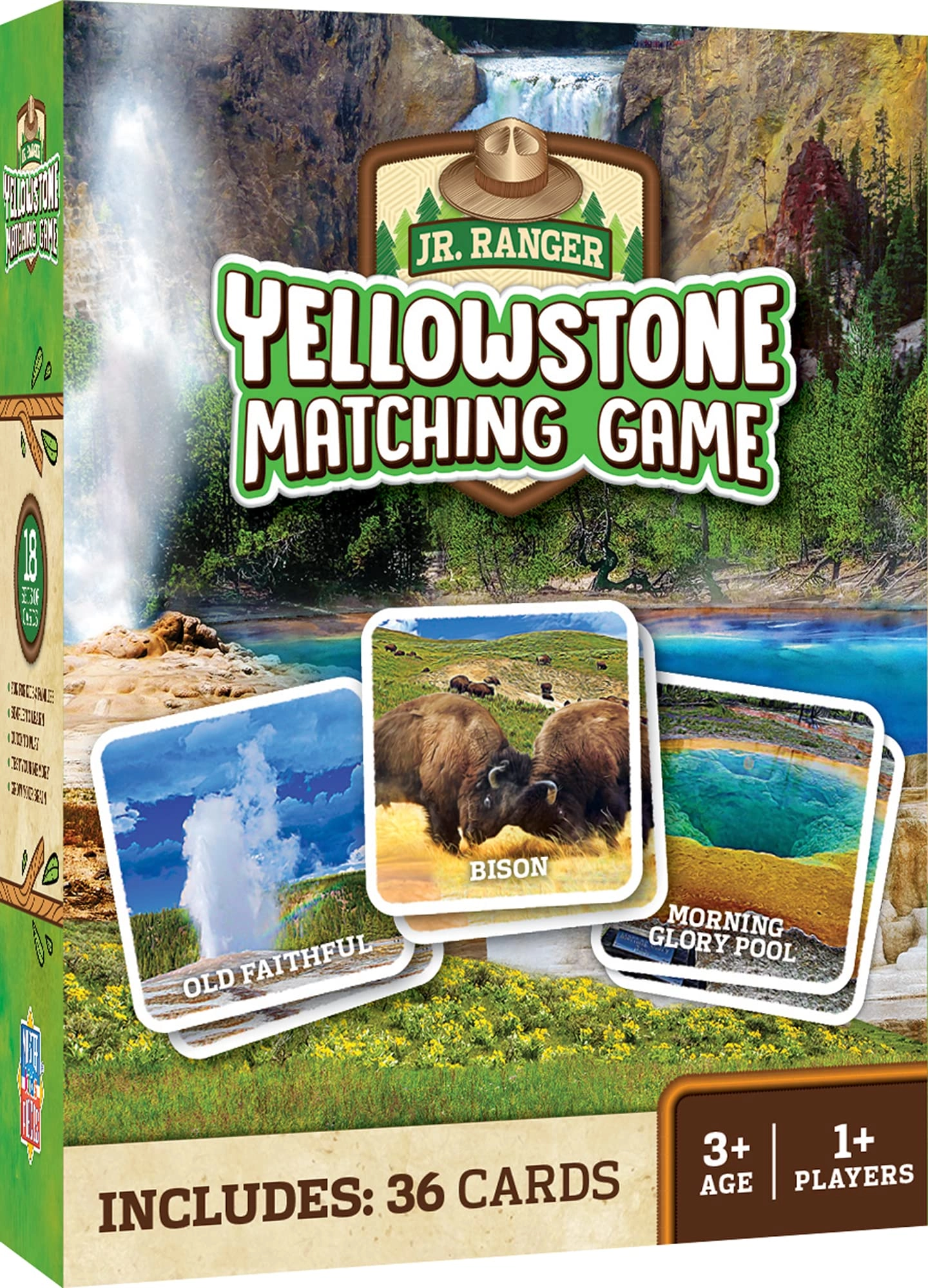 MasterPieces Jr Ranger - Yellowstone Matching Game