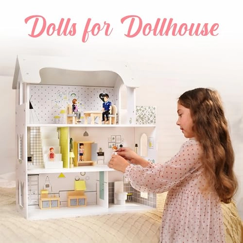 Family Dollhouse People - 3 years 5 pcs