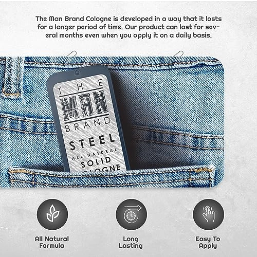 Steel Solid Cologne - 0.75 oz