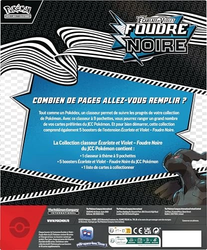 Binder - 9-pocket + Booster Pack - Scarlet and Purple 5pcs