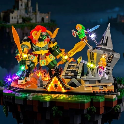 The Legend of Zelda Ocarina of Time - The Last Battle (77093) - LED Lighting Compatible Light Set