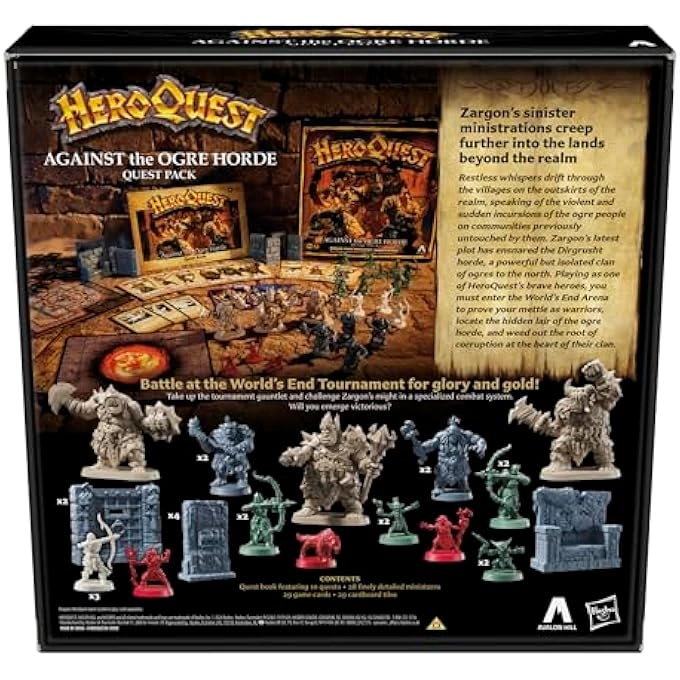 HeroQuest: The Horde of The Ogres Adventure Pack (German)