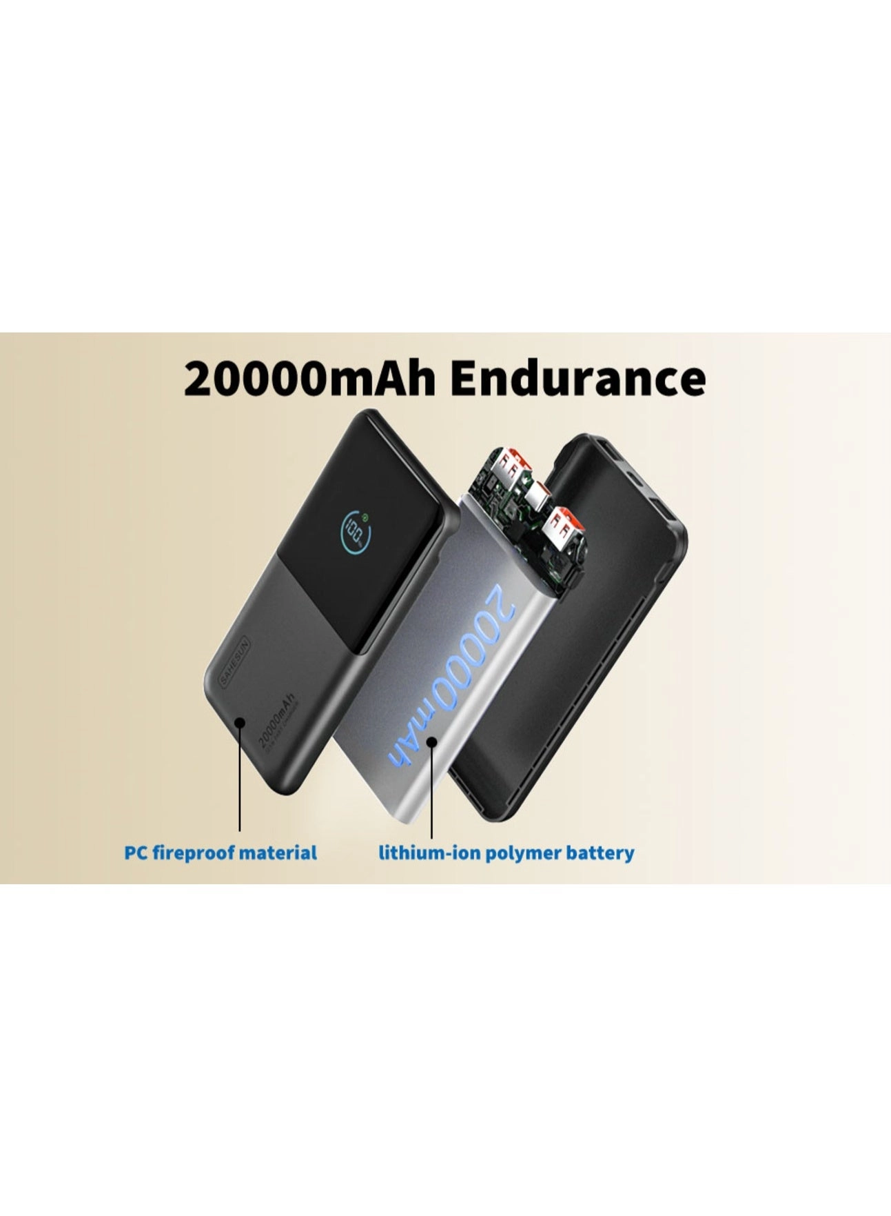 Power bank - 20000 mah