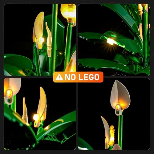 Set of Lights for Lego Spatiphyllo (11504) - LED Plug-and-play