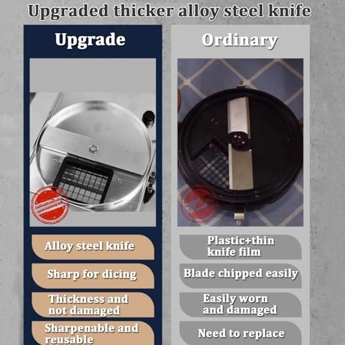 Commercial Vegetable and Fruit Dicer Machine - Electric