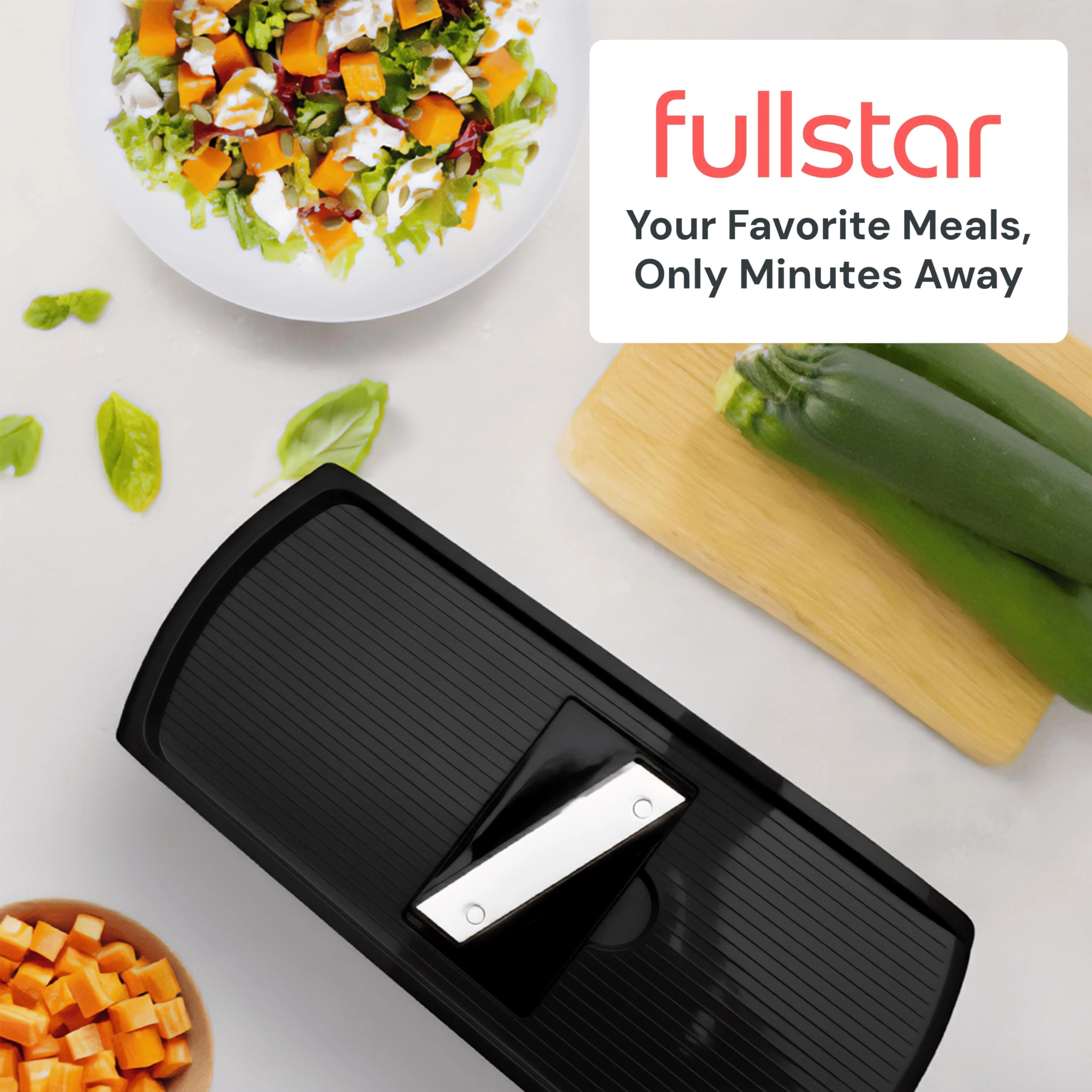 Vegetable Chopper and Mandoline Slicer - 5-cup