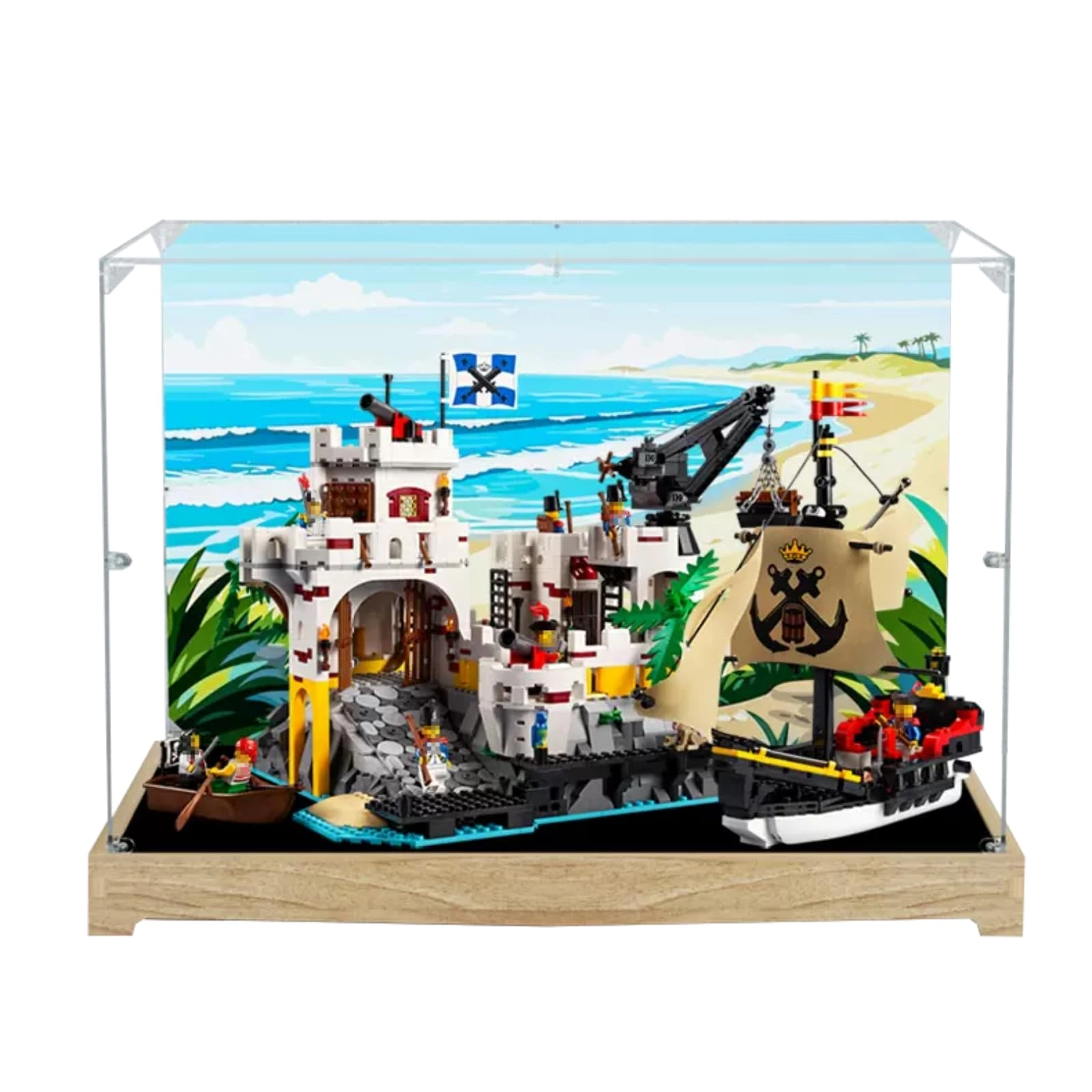 SUNHON Figures Display Box - 60x40x40cm Acrylic