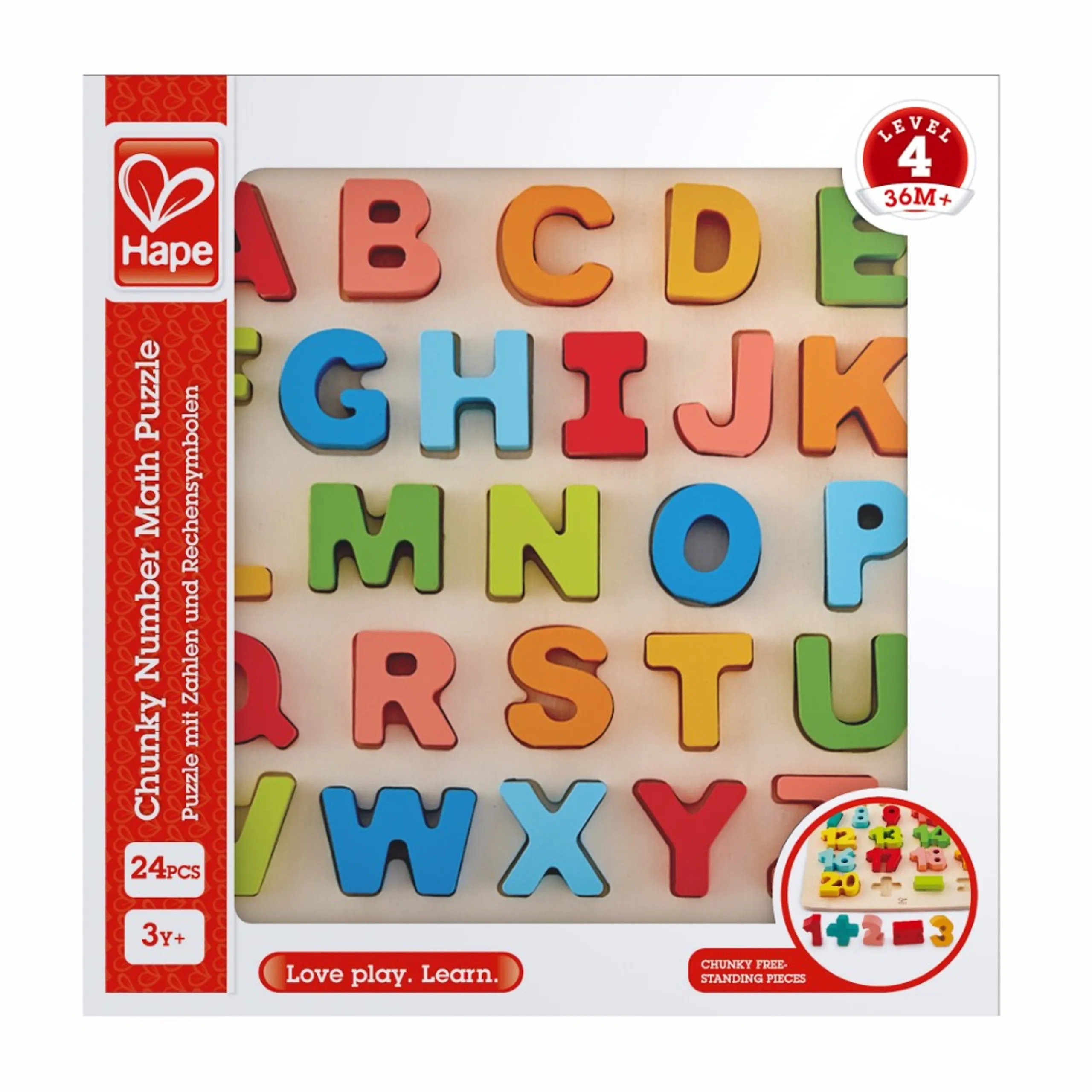 Chunky Alphabet Puzzle - 3 +