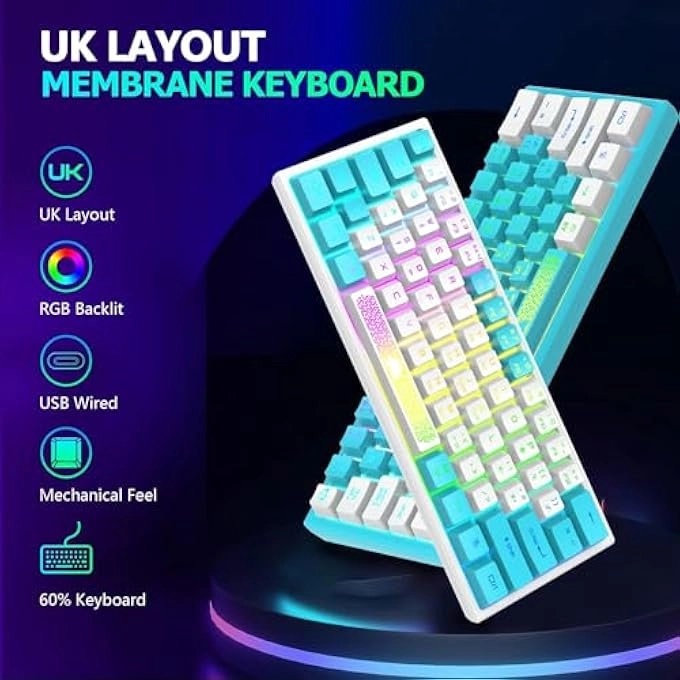 Mechanical Gaming Keyboard - UK Wired
