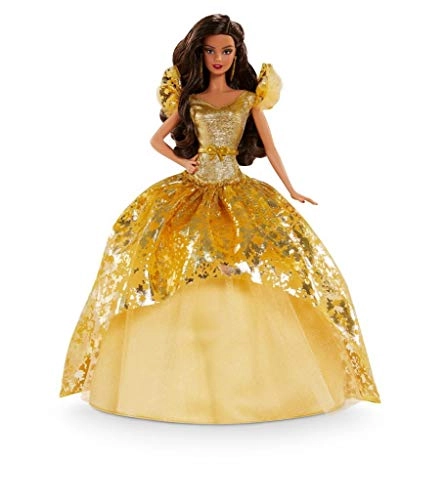 Barbie Holiday - Gold Brunette Ages 6+