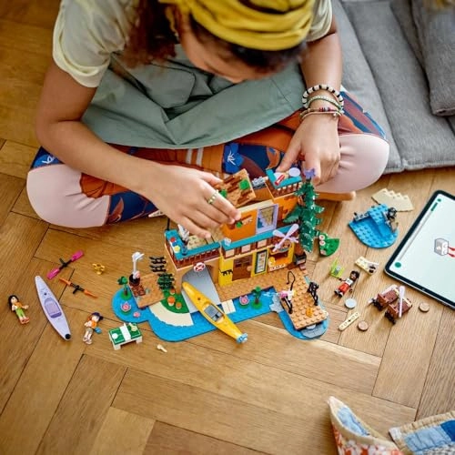 Friends Adventure Camp Water Sports (42626) - Multicolor 3 Mini-Doll Characters