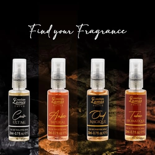 Cuir Ultime + Tabac Aromatique + Amber Imperial + Oud Magique - Eau De Parfum 4x20ML