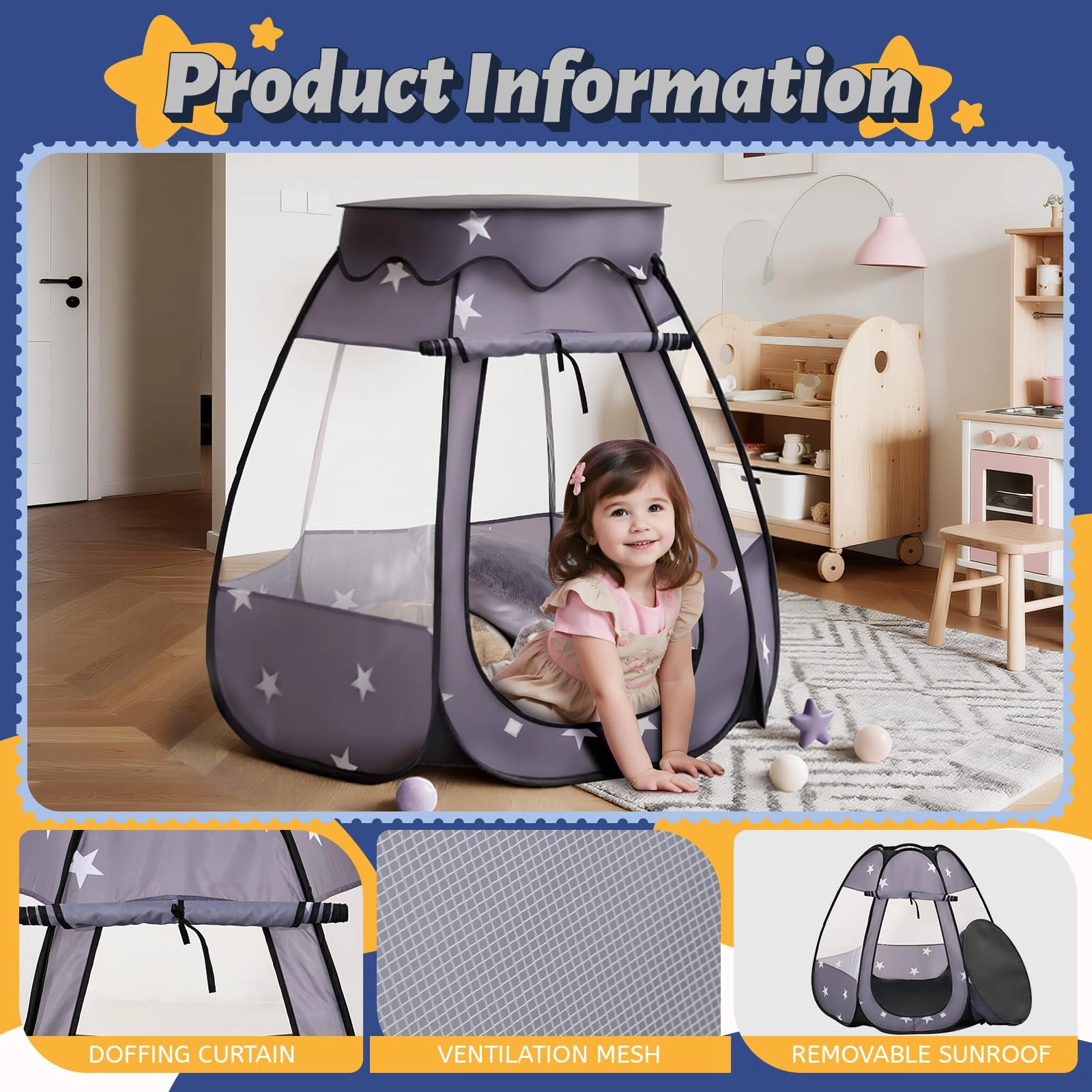 Pop Up Play Tent