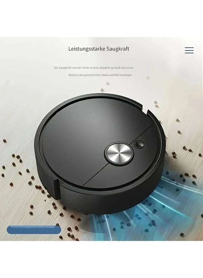 Generic Ultra Mini Robot Vacuum Cleaner - USB Rechargeable 300mAh
