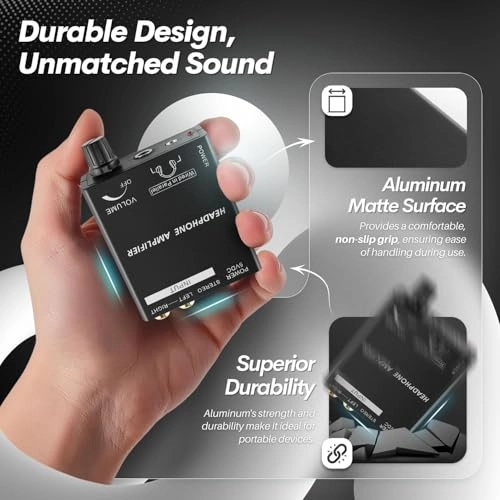 Headphone Amplifier - RCA Input 3.5mm 6.3mm Output