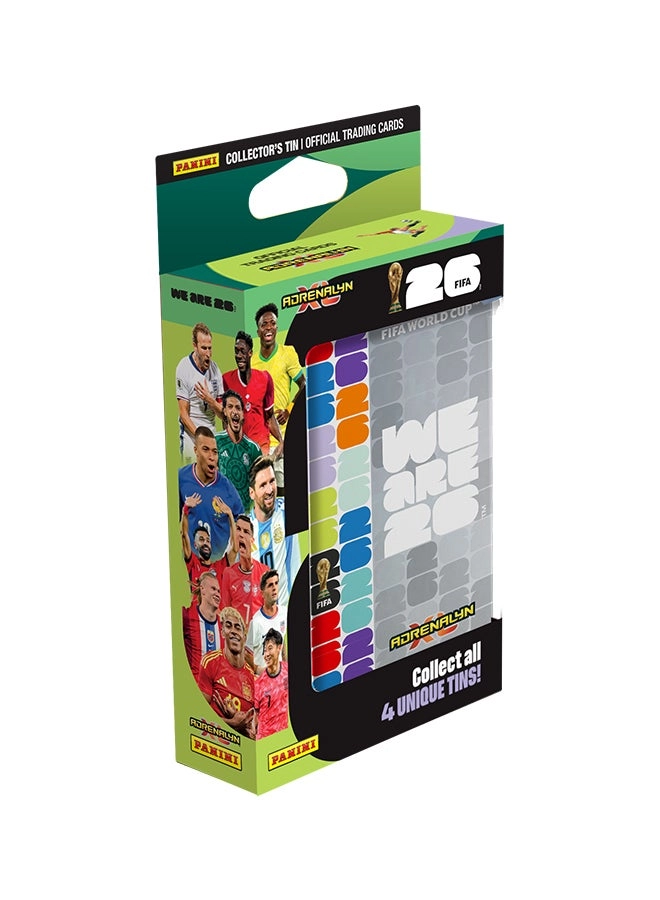 Panini FIFA World Cup 2026 Mini Tin - 5x5cm Pocket-Sized Metal Tin