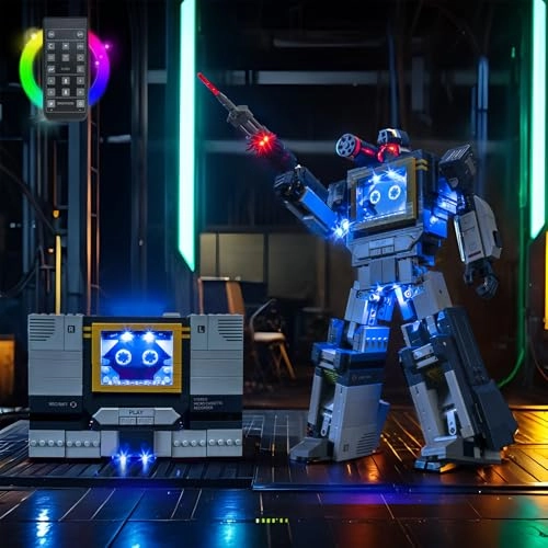 Light kit Compatible with Lego 10358 Transformers: Soundwave