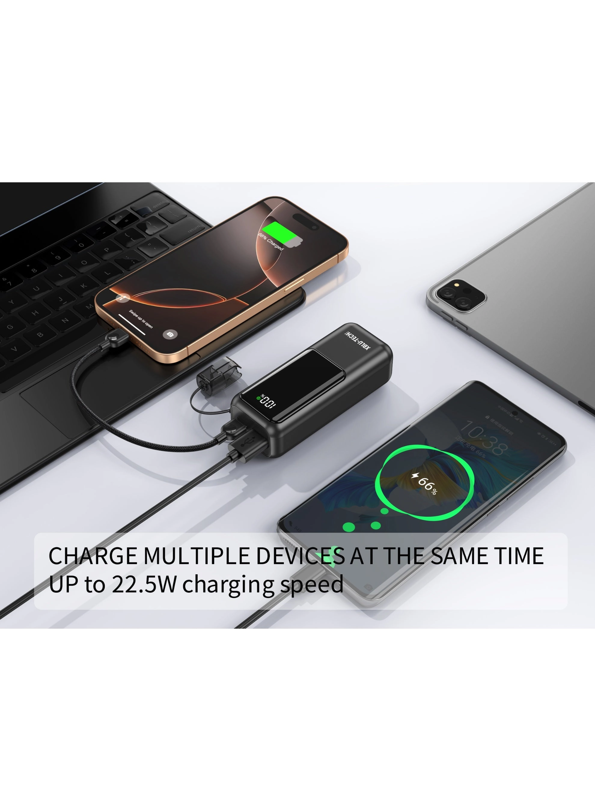 Mini Power Bank - 10000mAh 22.5W Fast Charging