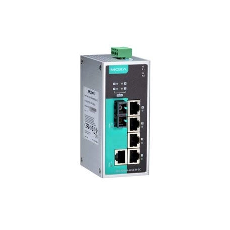 Moxa EDS-P206A-4POE-S-SC-T 6-ports