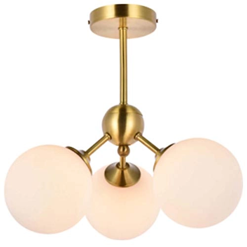 G9 Magic Bean Ceiling Light - Copper-colored and cognac-colored glass 5