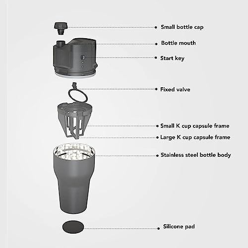 Portable Coffee Maker - 600ml