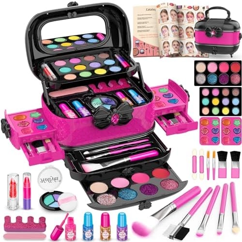 Hollyhi Kids Makeup Toy Kit - 41 pcs