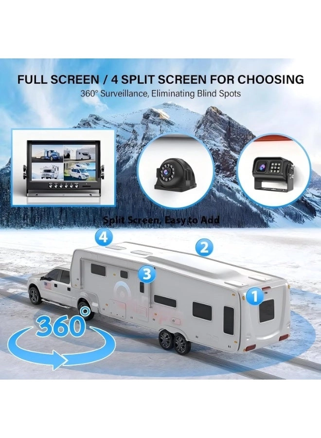 Backup Camera System - Night vision Wired 1080P