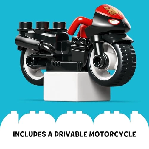 LEGO DUPLO Spins Motorcycle Adventure (10424) - Spider-Man