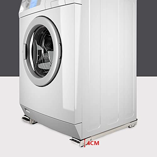 Washing Machine Base - Silver Adjustable 45-70cm