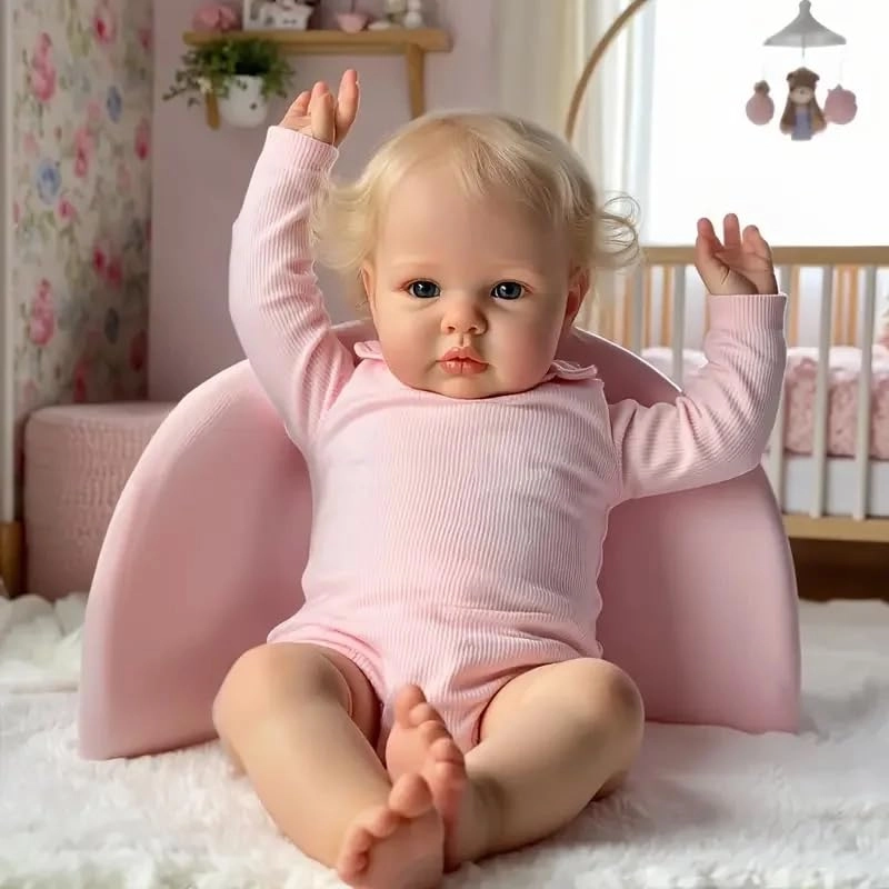 Nanjing Tianzeng Gifts Co.,Ltd Ellie Reborn Baby Doll - 24 inches Silicone vinyl Ages 3+