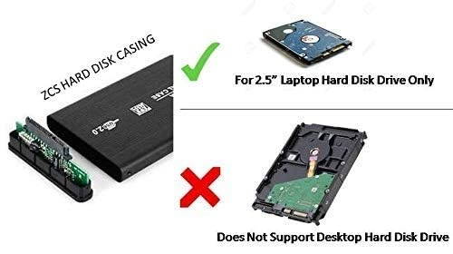 USB 2.0 SATA 2.5-inch External Hard Disk Casing