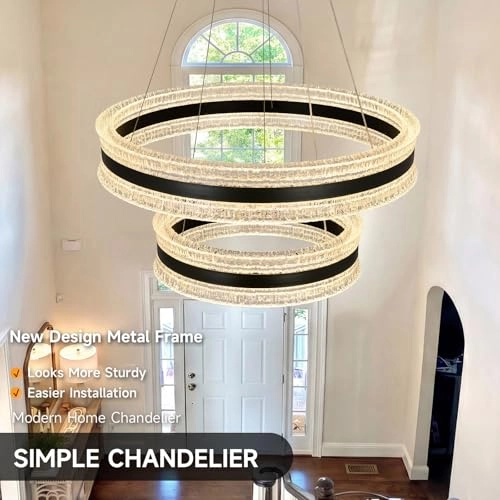 Modern LED Chandelier - 100cm