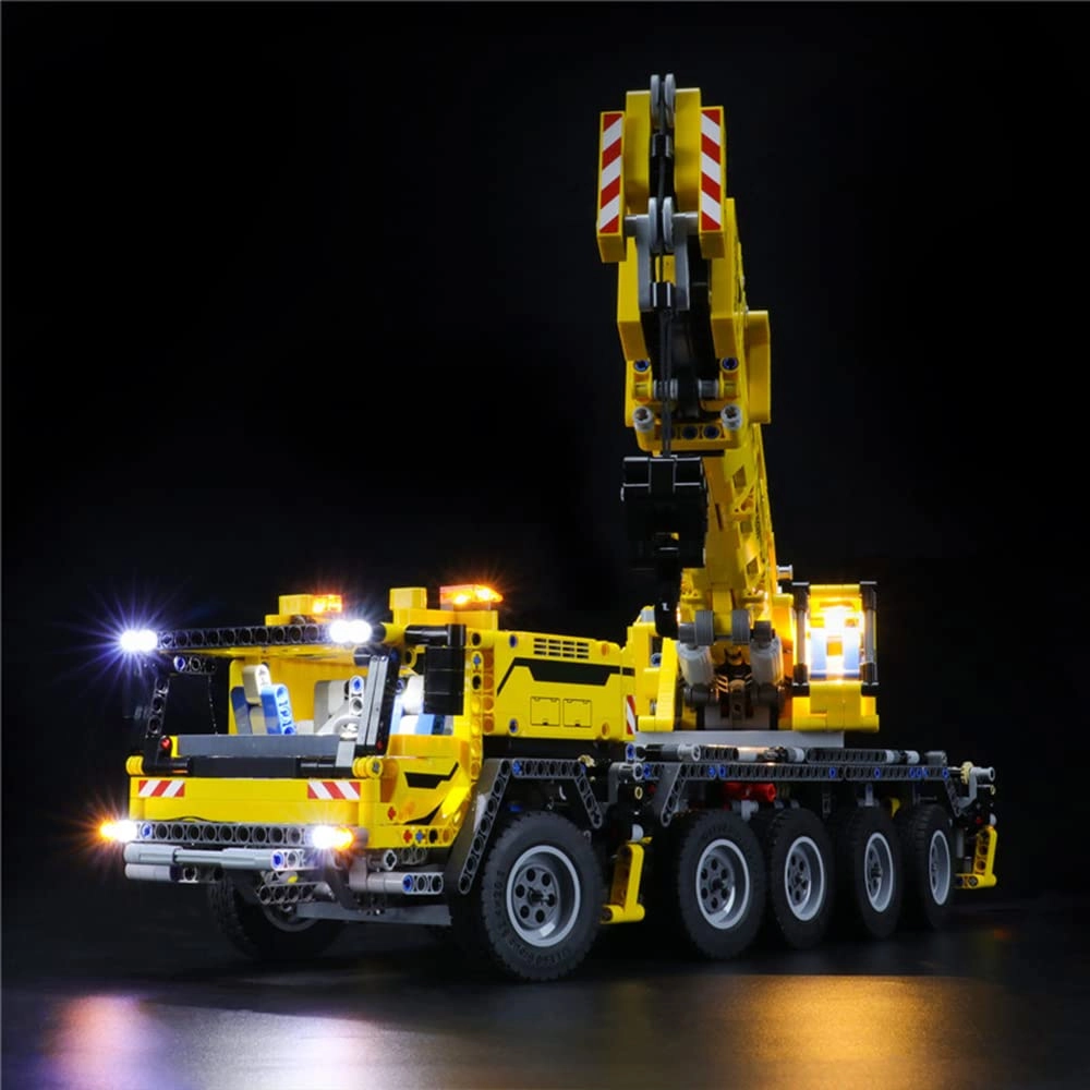 GEAMENT LED Lighting Kit for LEGO Mobile Crane MK II 42009