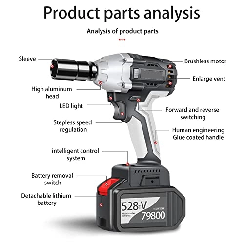 Cordless Hammer Drill + Cordless Drill + Cordless Impact Wrench + Power Angle Grinder