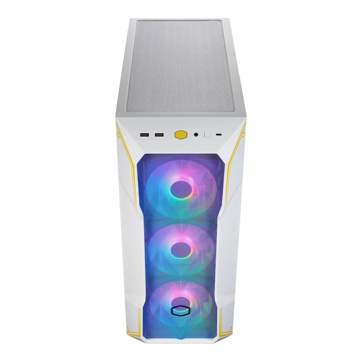 TD500 Mesh - Fully tempered glass side panel Mid-tower PC case