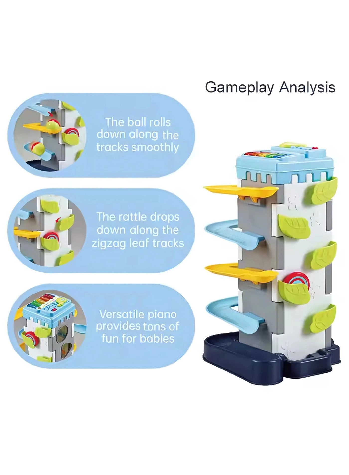 Kids Activity Playset Piano - 6 months+