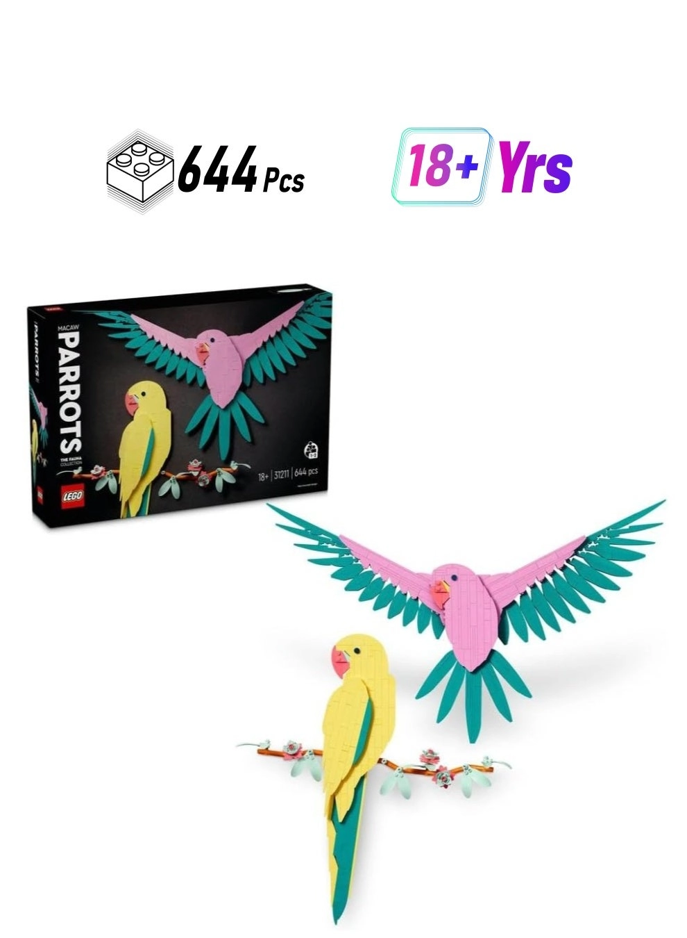 Art The Fauna Collection – Macaw Parrots (31211)