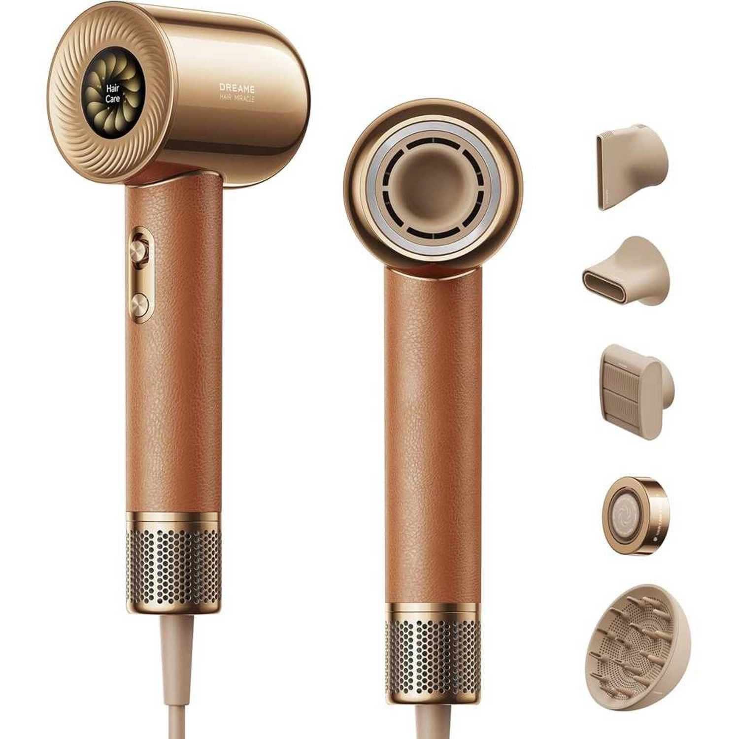 Dreame AHD9 - 1300 W Brown Gold