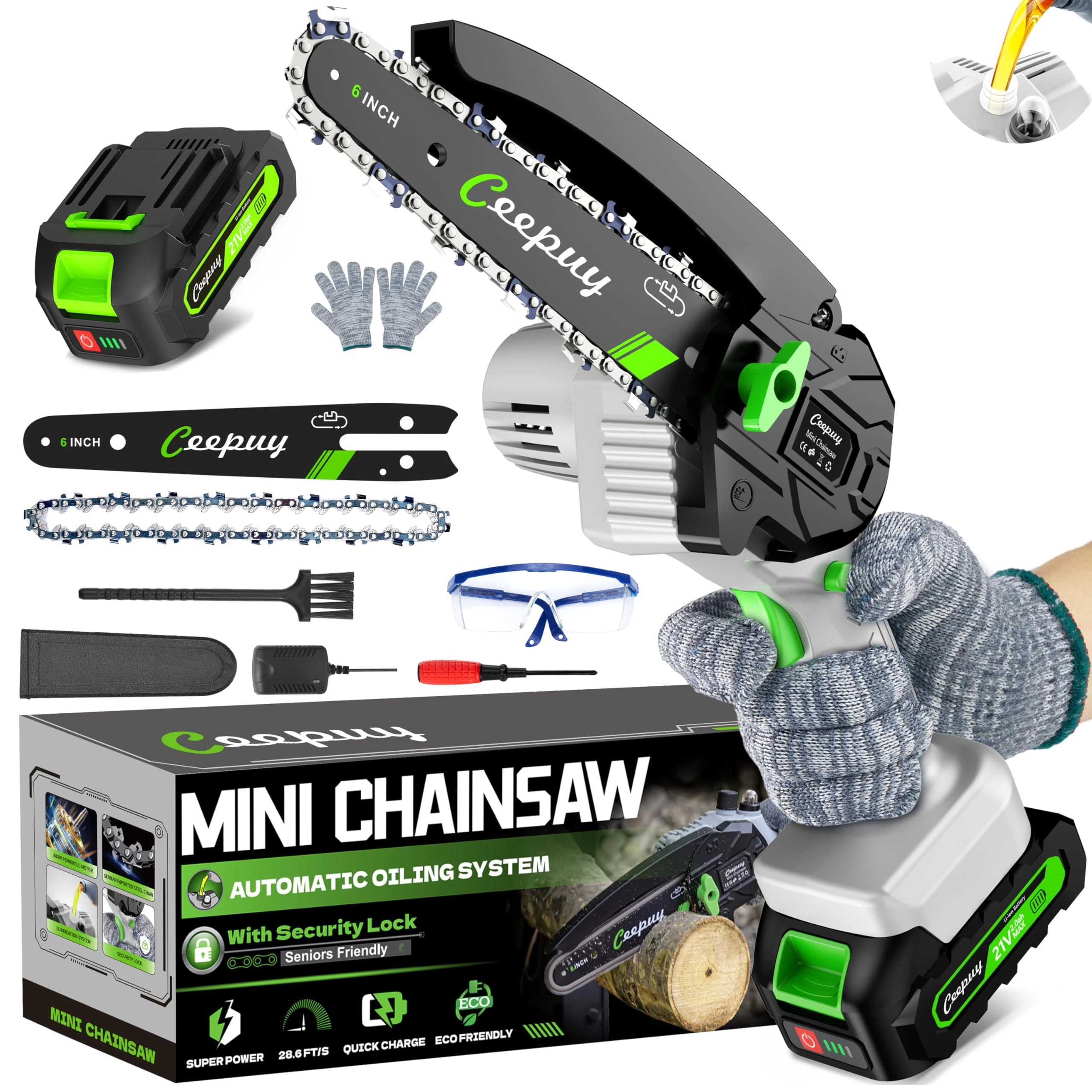 Mini Chainsaw - 880 W