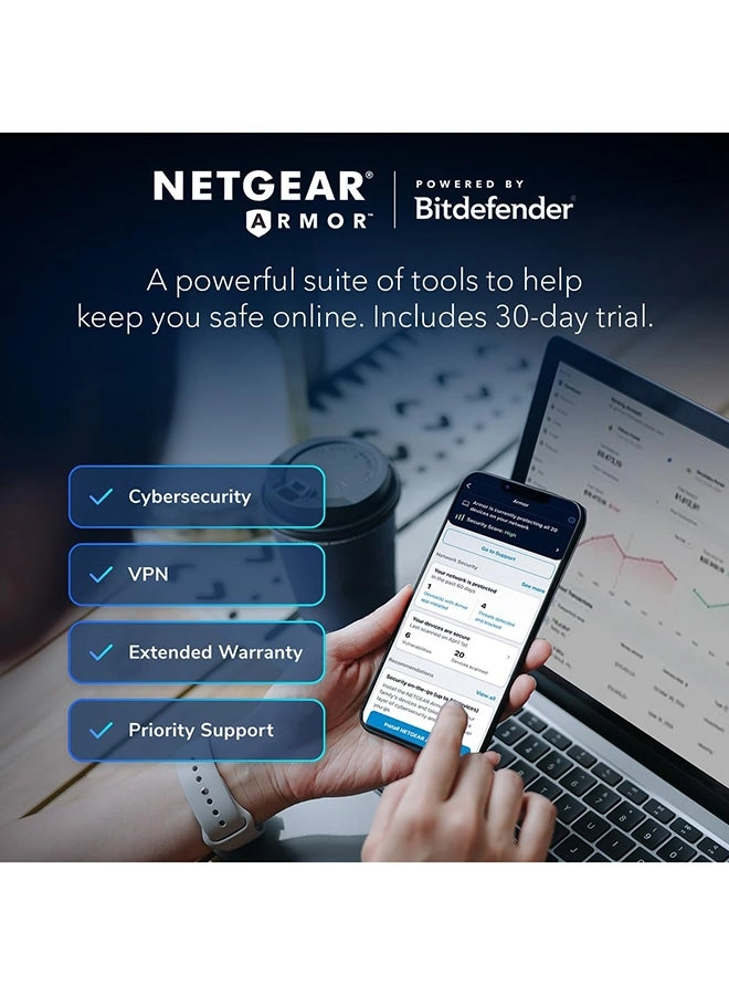 Orbi 870 Router - WiFi 7 + Satellite Extender