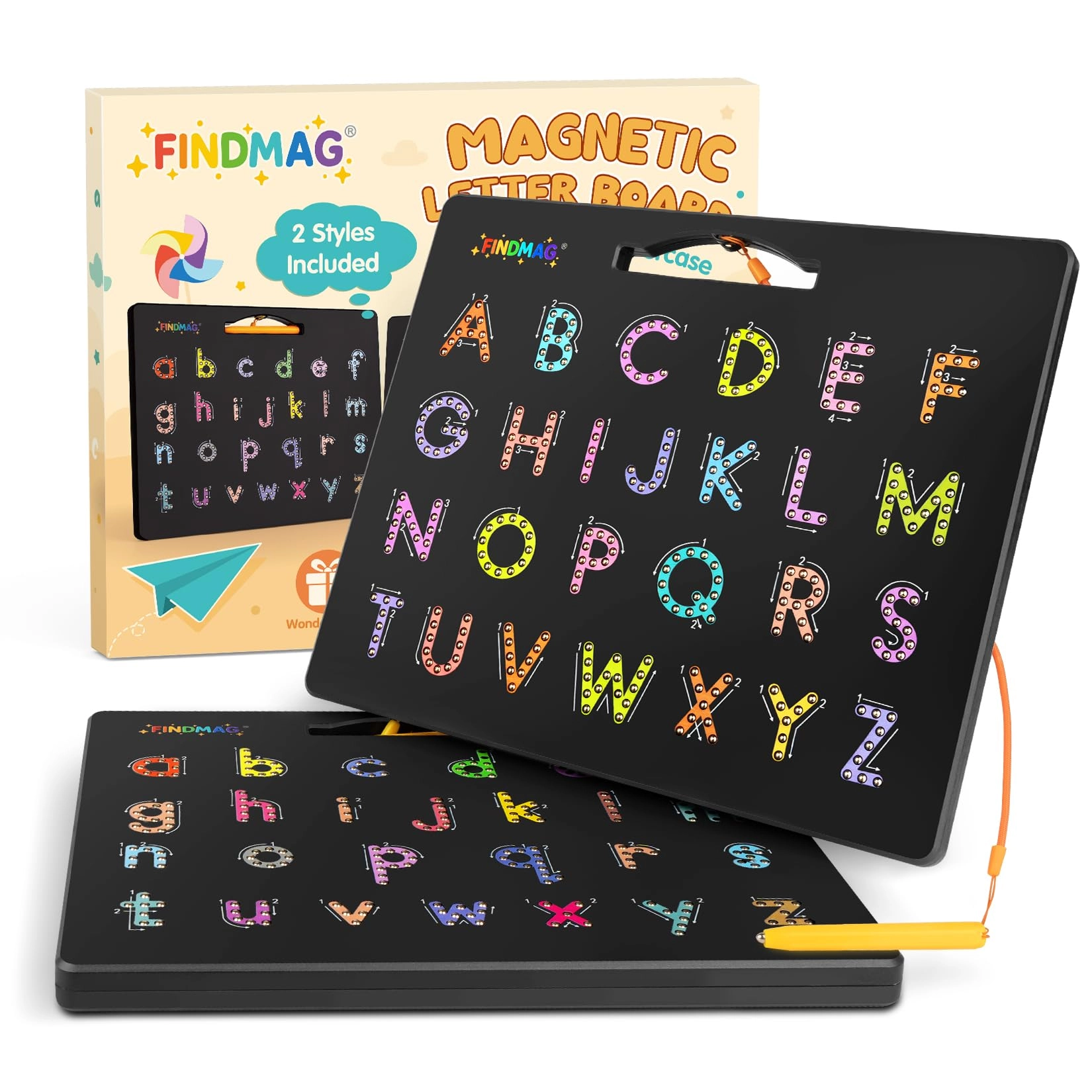 Magnetic Alphabet Writing ABC Board - 36 months and up