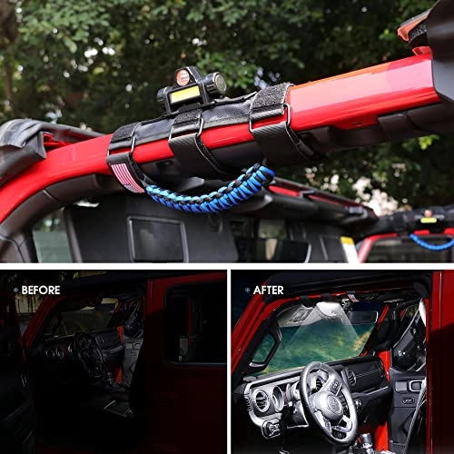 Roll Bar Paracord Grab Handles - Bronco 2021|2022