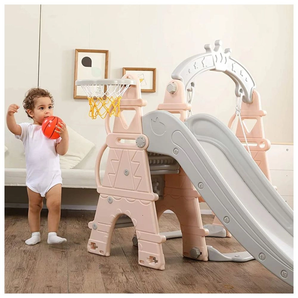 Slide And Swing 3-In-1 Activity Playset - Suitable for 2 years & above 160 x 115 x 160 cm