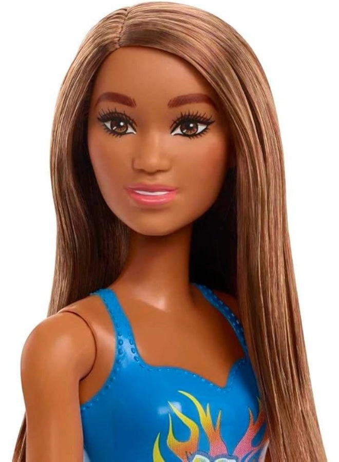 Barbie Beach Doll - Multi Swimsuit Ages 3+