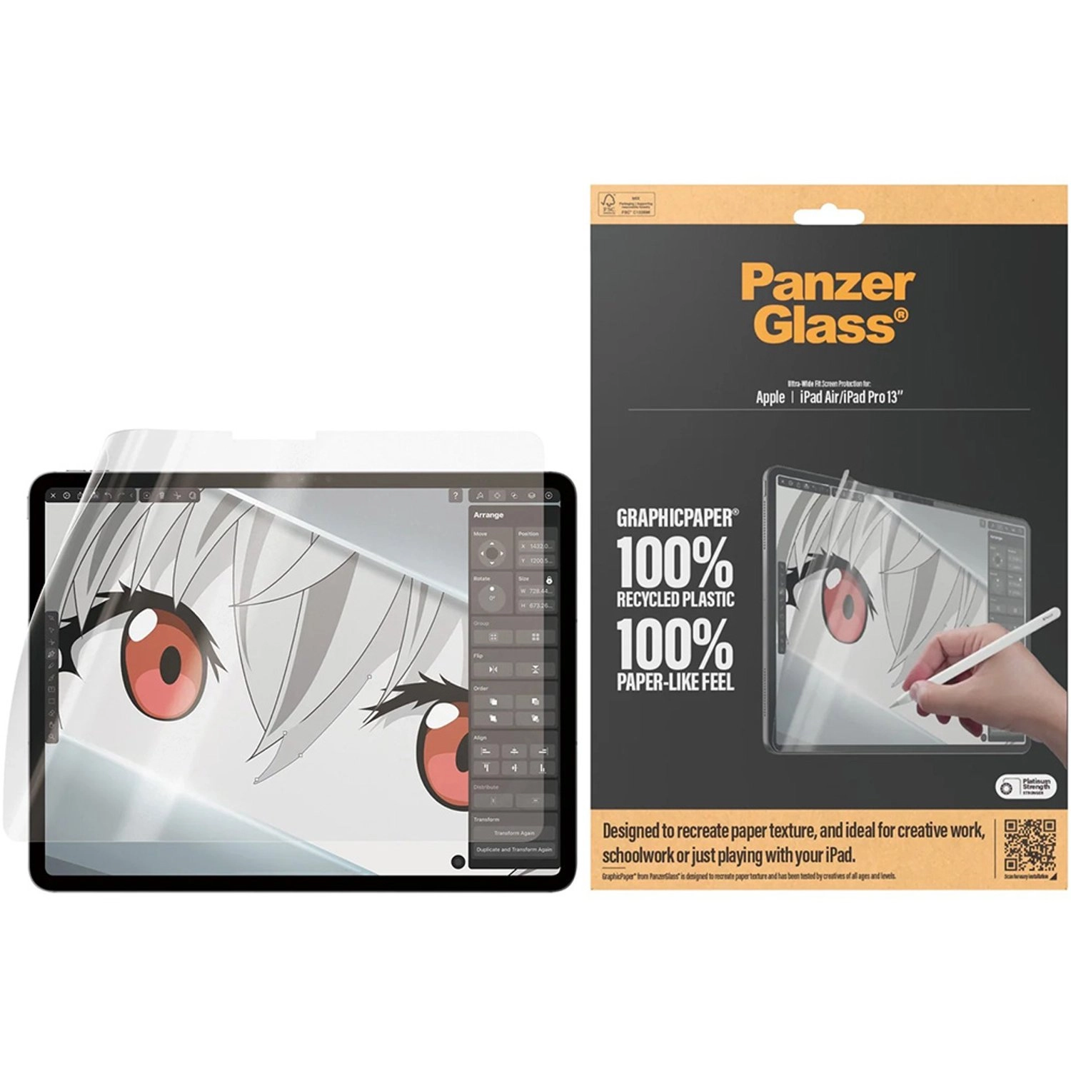 Paper Texture Screen Protector for iPad Air 13