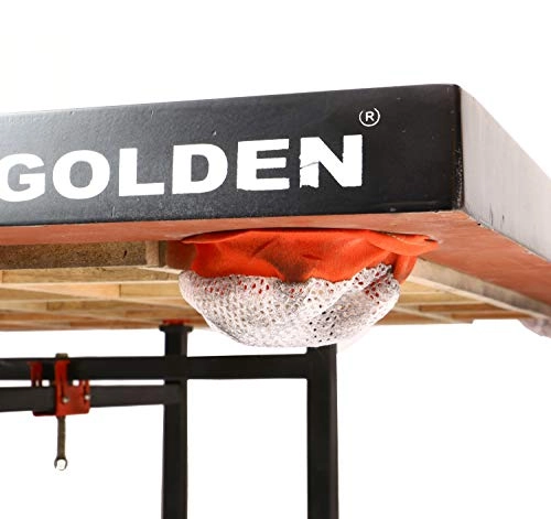 Golden Carrom Board - 12mm Champion with Coins Striker & Cover