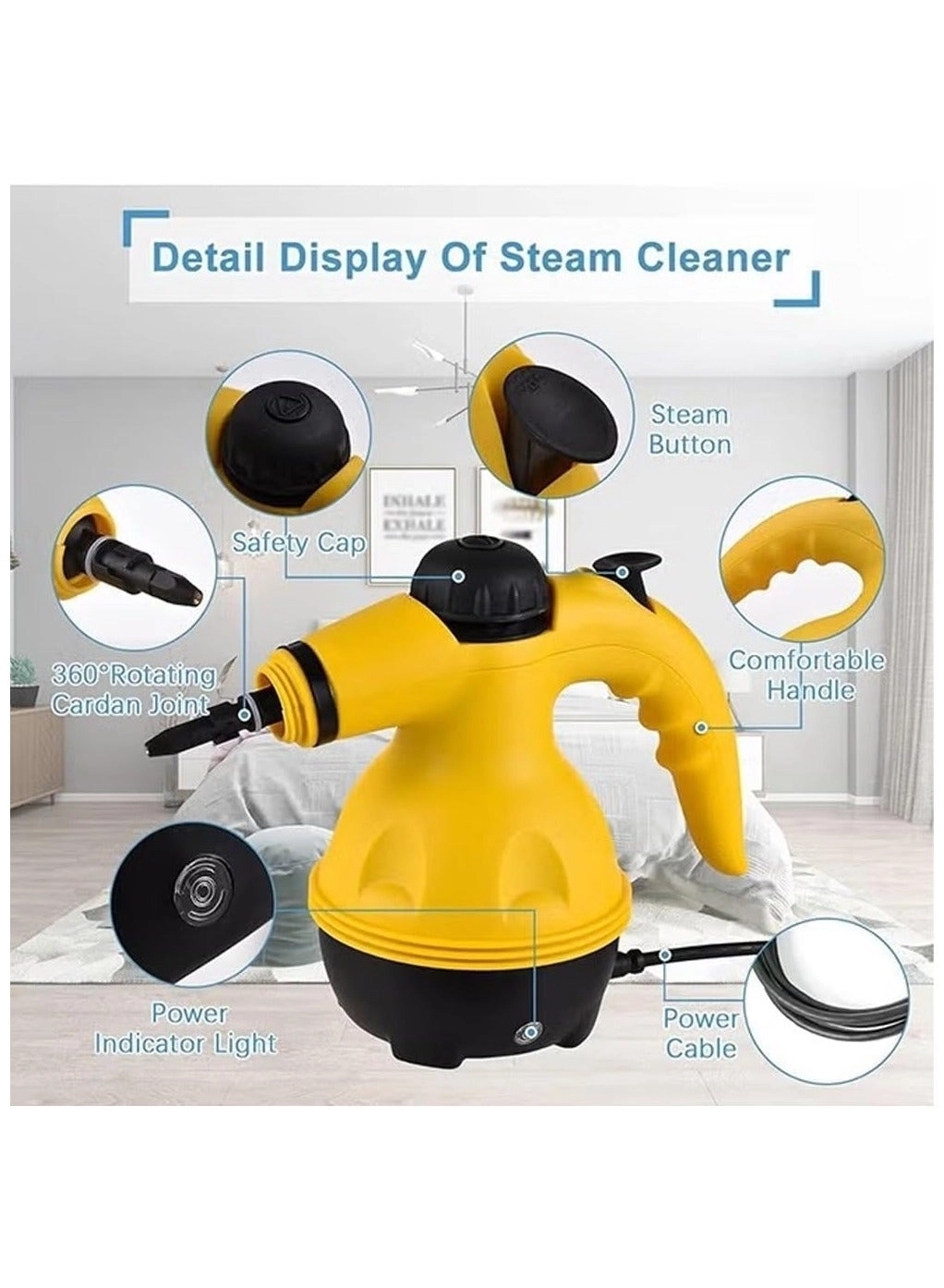 High-Pressure Steam Cleaner - 250ML